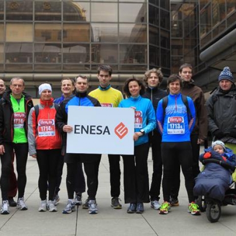 Hervis ½ maratón prověřil běžce z ENESA 